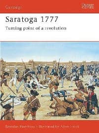 Saratoga 1777: Turning Point of a Revolution - Osprey Books - Books card