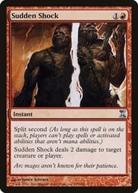 Sudden Shock - Time Spiral - Magic: The Gathering card