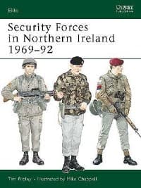 Security Forces in Northern Ireland 1969-92 - Osprey Books - Books card