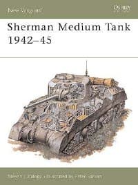 Sherman Medium Tank 1942-45 - Osprey Books - Books card
