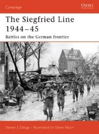 Siegfried Line 1944-45: Battles on the German Frontier - Osprey Books - Books card