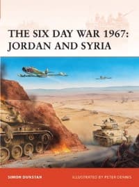 Six Day War 1967: Jordan and Syria - Osprey Books - Books card