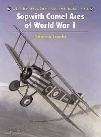 Sopwith Camel Aces of World War 1 - Osprey Books - Books card