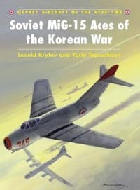 Soviet MiG-15 Aces of the Korean War - Osprey Books - Books card
