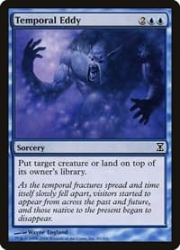 Temporal Eddy - Time Spiral - Magic: The Gathering card