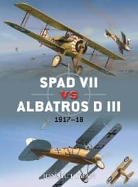 SPAD VII vs Albatros D III: 1917-18 - Osprey Books - Books card