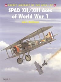 SPAD XII/XIII Aces of World War 1 - Osprey Books - Books card
