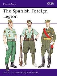 Spanish Foreign Legion - Osprey Books - Books card