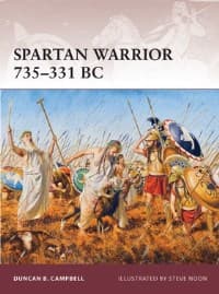 Spartan Warrior 735-331 BC - Osprey Books - Books card