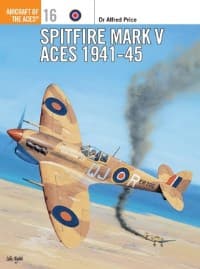 Spitfire Mark V Aces 1941-45 - Osprey Books - Books card