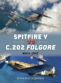Spitfire V vs C.202 Folgore: Malta 1942 - Osprey Books - Books card