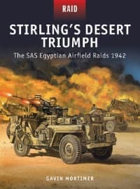 Stirling's Desert Triumph: The SAS Egyptian Airfield Raids 1942 - Osprey Books - Books card