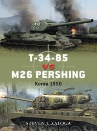 T-34-85 vs M26 Pershing: Korea 1950 - Osprey Books - Books card