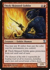 Thick-Skinned Goblin - Time Spiral - Magic: The Gathering card
