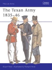 Texan Army 1835-46 - Osprey Books - Books card