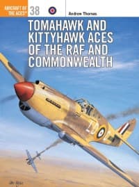 Tomahawk and Kittyhawk Aces of the RAF and Commonwealth - Osprey Books - Books card