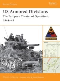 US Armored Divisions: The European Theater of Operations, 1944-45 - Osprey Books - Books card
