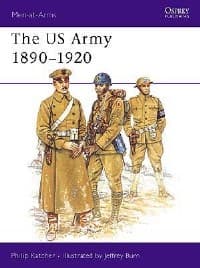 US Army 1890-1920 - Osprey Books - Books card