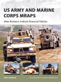 US Army and Marine Corps MRAPs: Mine Resistant Ambush Protected Vehicles - Osprey Books - Books card