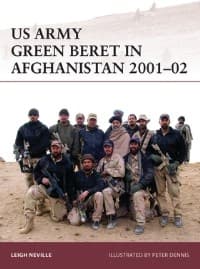 US Army Green Beret in Afghanistan 2001-02 - Osprey Books - Books card