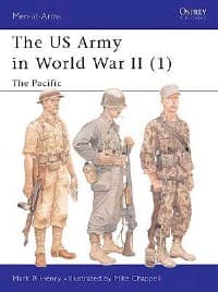 US Army in World War II (1): The Pacific - Osprey Books - Books card
