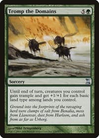 Tromp the Domains - Time Spiral - Magic: The Gathering card