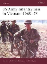 US Army Infantryman in Vietnam 1965-73 - Osprey Books - Books card