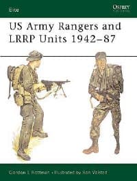 US Army Rangers & LRRP Units 1942-87 - Osprey Books - Books card