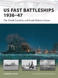US Fast Battleships 1936-47: The North Carolina and South Dakota Classes - Osprey Books - Books card
