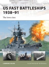 US Fast Battleships 1938-91: The Iowa Class - Osprey Books - Books card