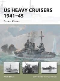 US Heavy Cruisers 1941-45: Pre-war Classes - Osprey Books - Books card