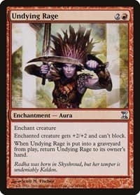 Undying Rage - Time Spiral - Magic: The Gathering card