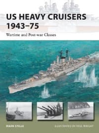 US Heavy Cruisers 1943-75: Wartime and Post-war Classes - Osprey Books - Books card