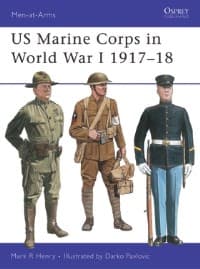 US Marine Corps in World War I 1917-18 - Osprey Books - Books card