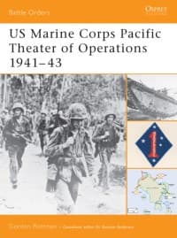 US Marine Corps Pacific Theater of Operations 1941-43 - Osprey Books - Books card