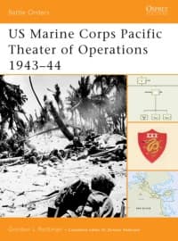US Marine Corps Pacific Theater of Operations 1943-44 - Osprey Books - Books card