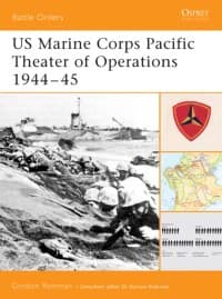 US Marine Corps Pacific Theater of Operations 1944-45 - Osprey Books - Books card