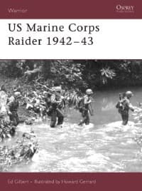 US Marine Corps Raider 1942-43 - Osprey Books - Books card