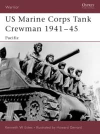 US Marine Corps Tank Crewman 1941-45: Pacific - Osprey Books - Books card