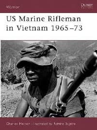 US Marine Rifleman in Vietnam 1965-73 - Osprey Books - Books card