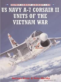 US Navy A-7 Corsair II Units of the Vietnam War - Osprey Books - Books card