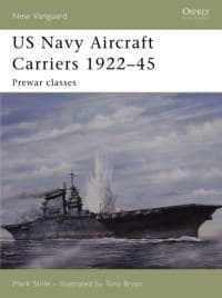 US Navy Aircraft Carriers 1922-45: Prewar Classes - Osprey Books - Books card