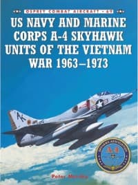 US Navy and Marine Corps A-4 Skyhawk Units of the Vietnam War 1963-1973 - Osprey Books - Books card