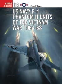 US Navy F-4 Phantom II Units of the Vietnam War 1964-68 - Osprey Books - Books card