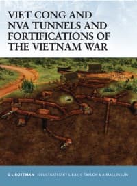 Viet Cong and NVA Tunnels and Fortifications of the Vietnam War - Osprey Books - Books card