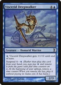 Viscerid Deepwalker - Time Spiral - Magic: The Gathering card
