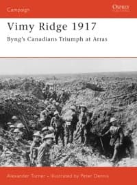 Vimy Ridge 1917: Byng's Canadians Triumph at Arras - Osprey Books - Books card