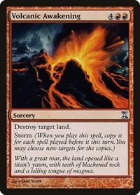 Volcanic Awakening - Time Spiral - Magic: The Gathering card
