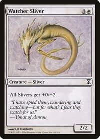 Watcher Sliver - Time Spiral - Magic: The Gathering card