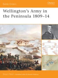 Wellington's Army in the Peninsula 1809-14 - Osprey Books - Books card